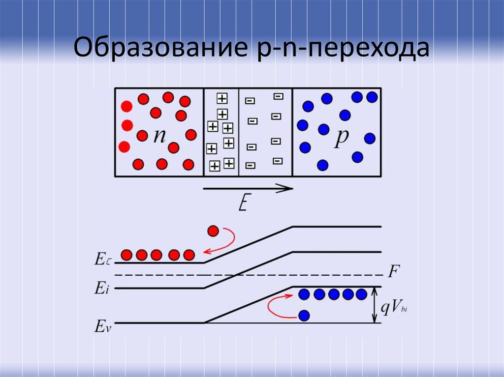 Y p n p. П Н переход в полупроводниках. Схематическое изображение p-n перехода. Механизм образования p-n перехода. Механизм образования запирающего слоя p-n перехода.