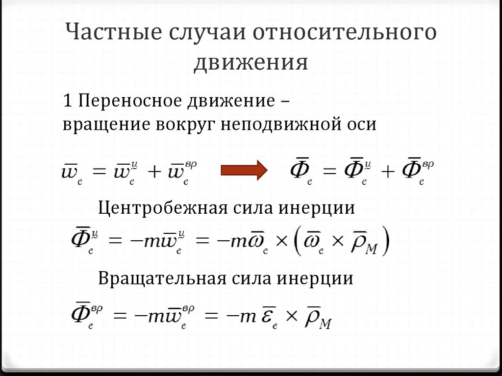 Относительная динамика