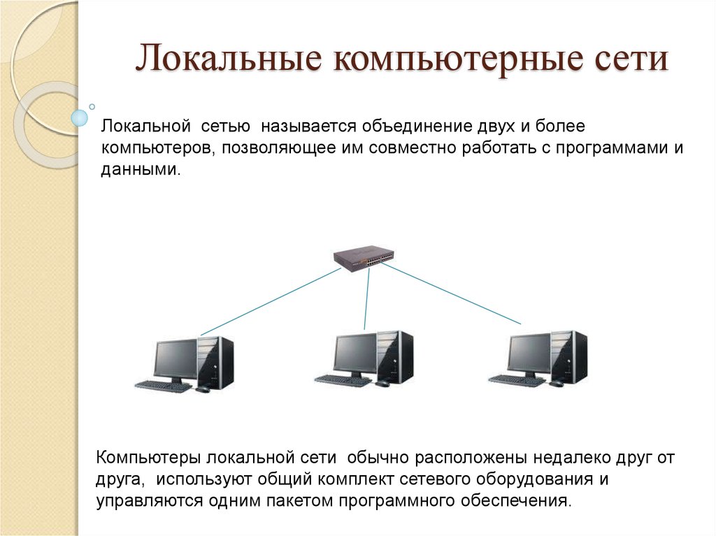 Компьютерной системой называется. Локальные компьютерные сети. Локальные комп сети. Локальная сеть ПК. Локальная вычислительная сеть.