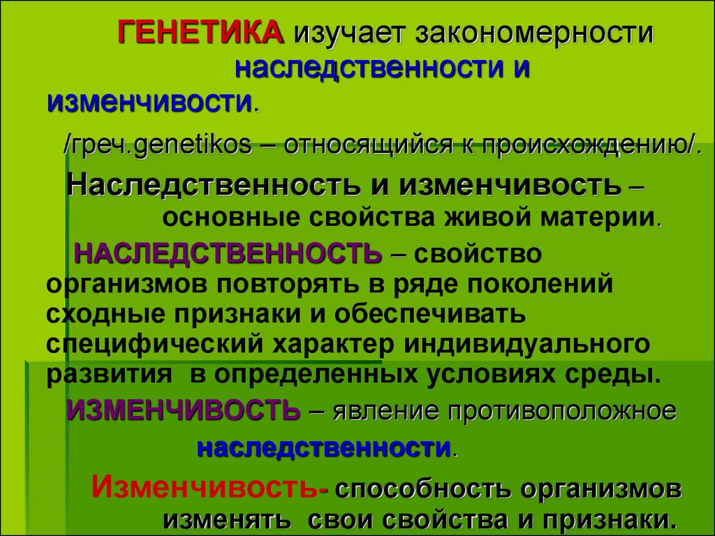 Совокупность всех взаимодействующих генов организма