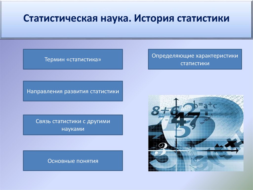 История становления статистики. Основные направления развития статистики. История развития статистической науки. Основные этапы статистической науки. Исторические этапы развития статистики.