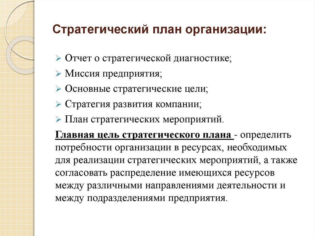 Стратегия управления предприятием презентация