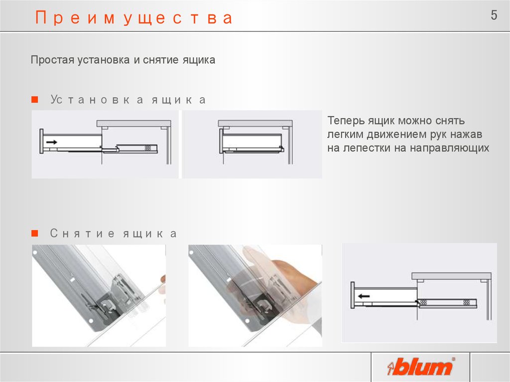 Преимущества