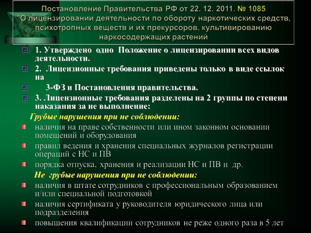 Постановление правительства 222