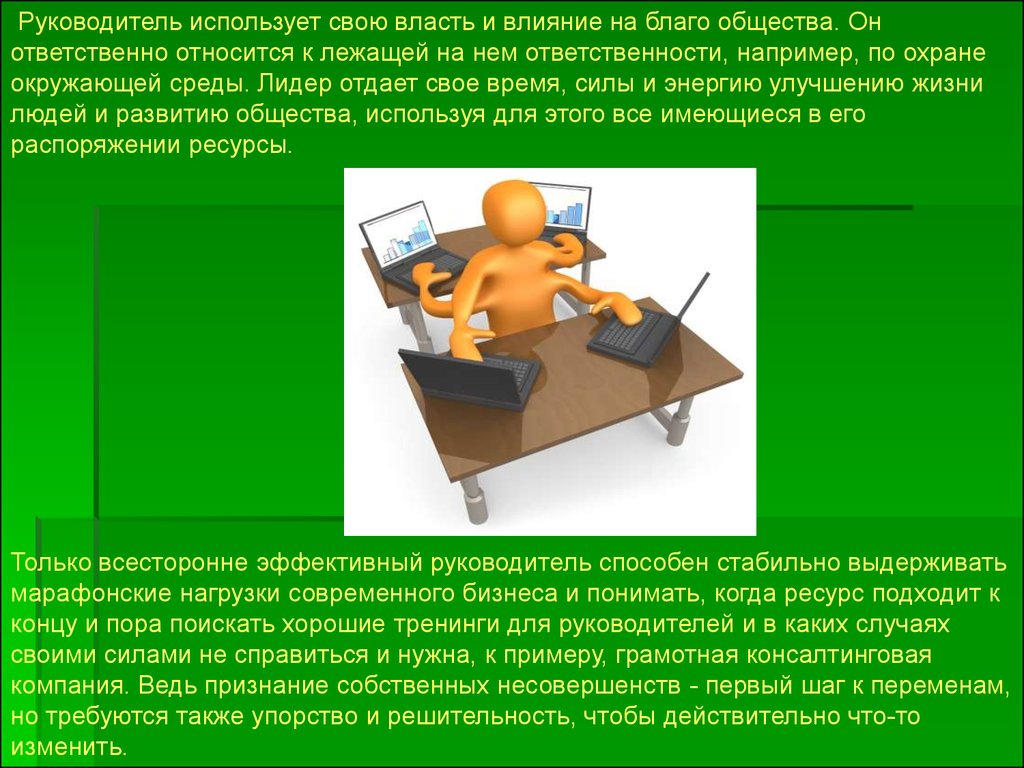 Эффективный руководитель презентация