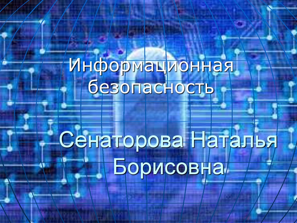 Социальная информатика информационная безопасность презентация