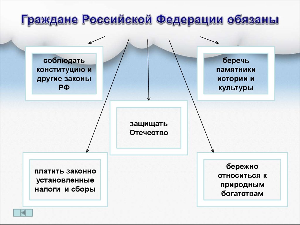 Презентация по обществознанию 7 класс права и обязанности граждан