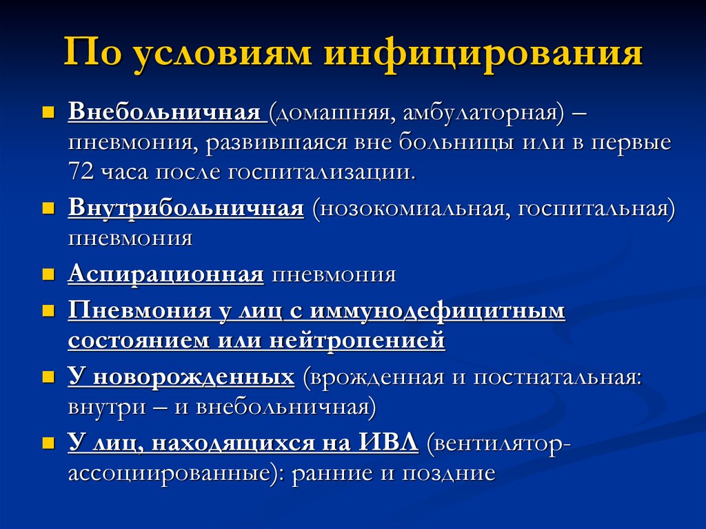 Реферат: Внебольничная левосторонняя пневмония средней степени тяжести