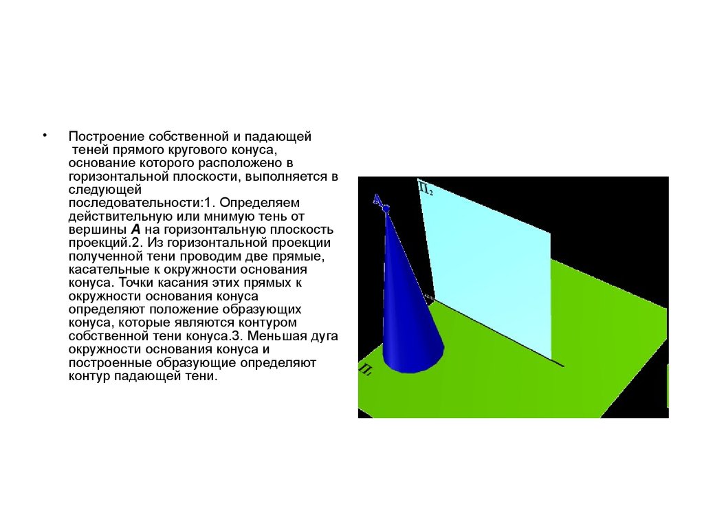 Процесс изображения пространственных фигур на плоскости которые выполняются по определенным правилам