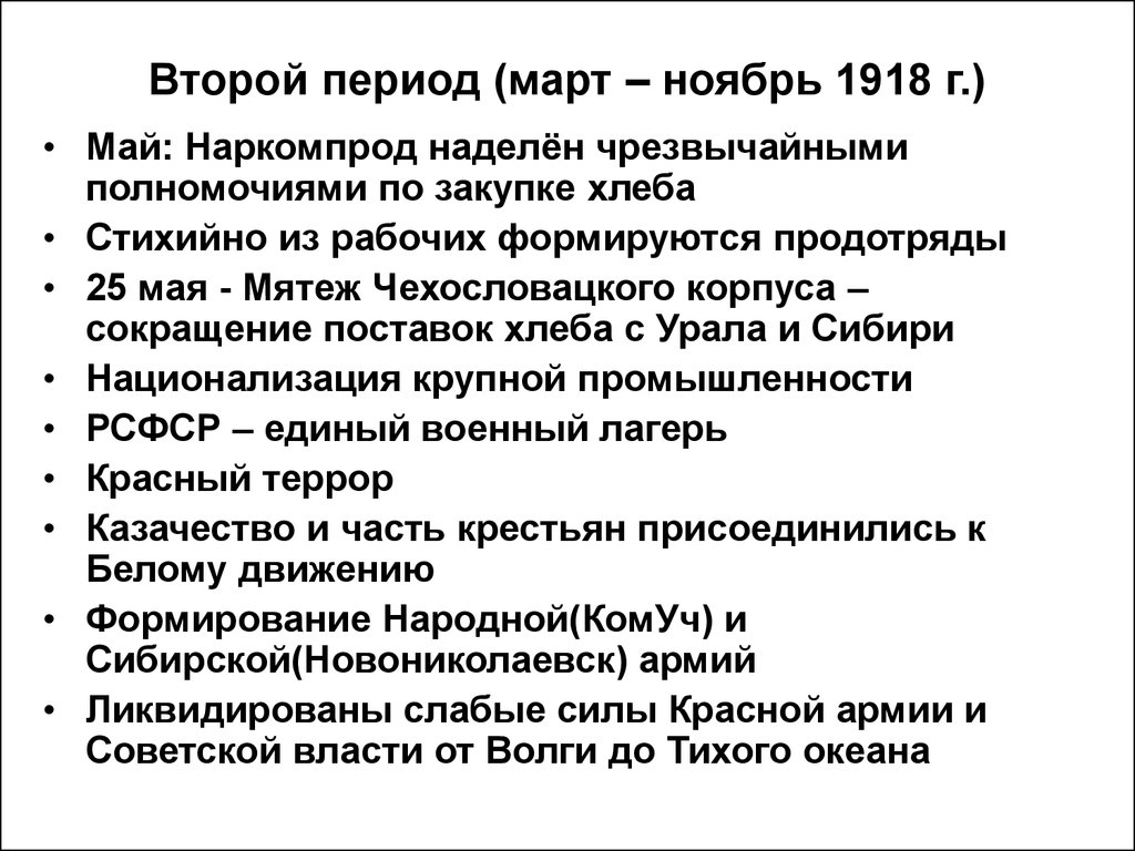 Период март