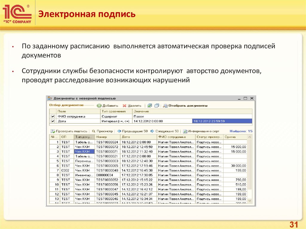 1с проверить. Автоматическая проверка документов. Контроль подписания документов. Подпись о сверке. 1с Розница подпись документов.