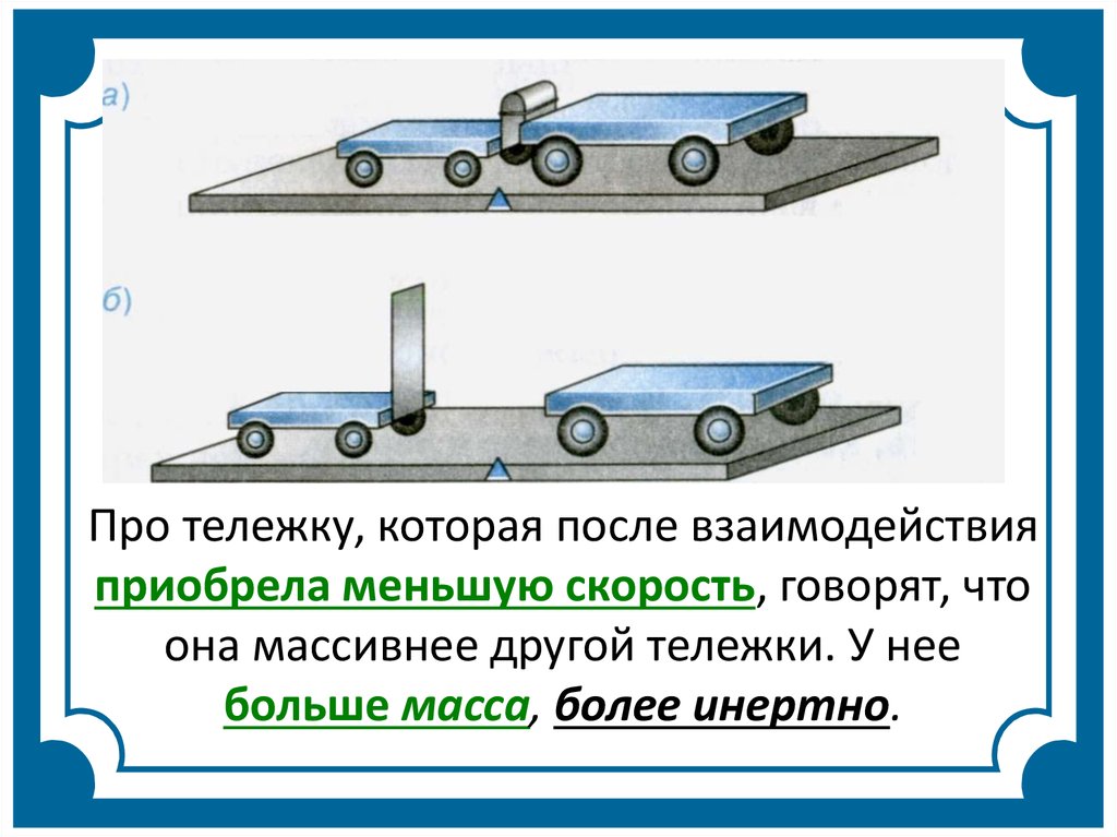 Тележка с песком массой. Взаимодействие тел масса тел физика 7 класс. Взаимодействие тел масса инертность. 7 Класс инерция, масса, взаимодействие тел. Инерция и масса тела физика 7 класс.