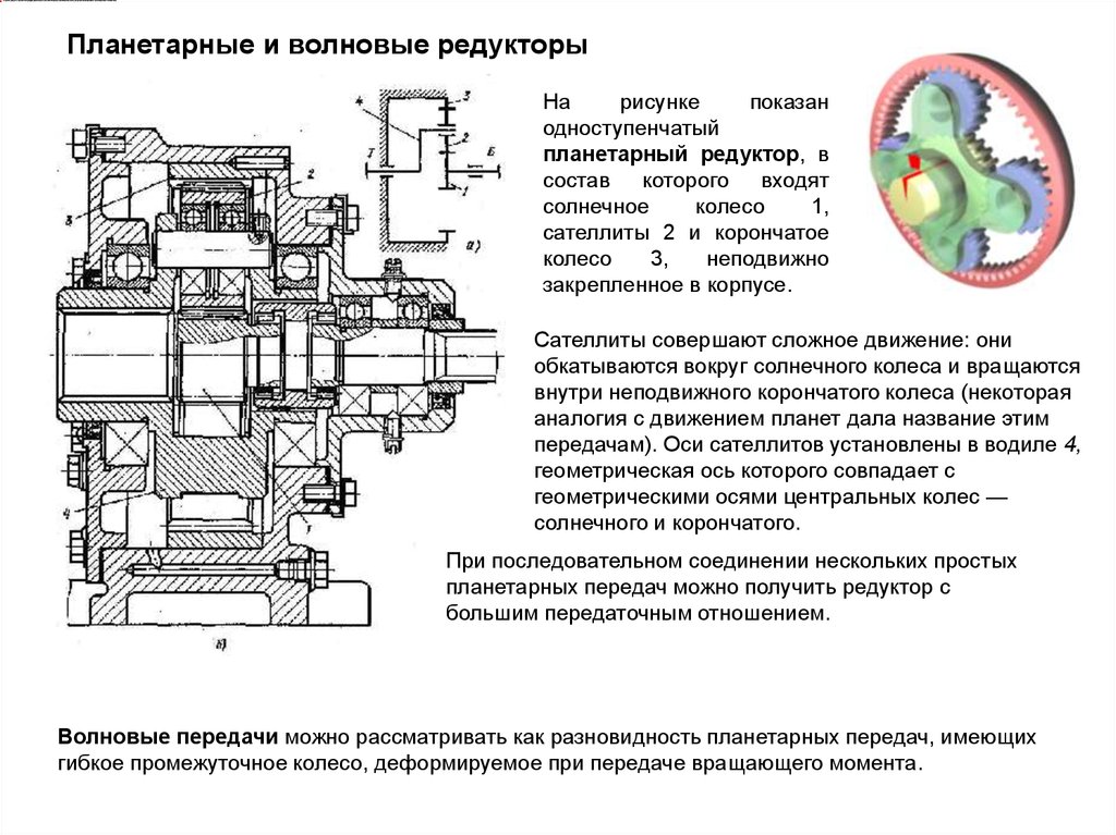 Передаточное отношение одноступенчатой передачи. Одноступенчатый планетарный редуктор схема. Планетарный редуктор схема устройства. Планетарный редуктор устройство и принцип работы. Расчёт одноступенчатого планетарного редуктора.