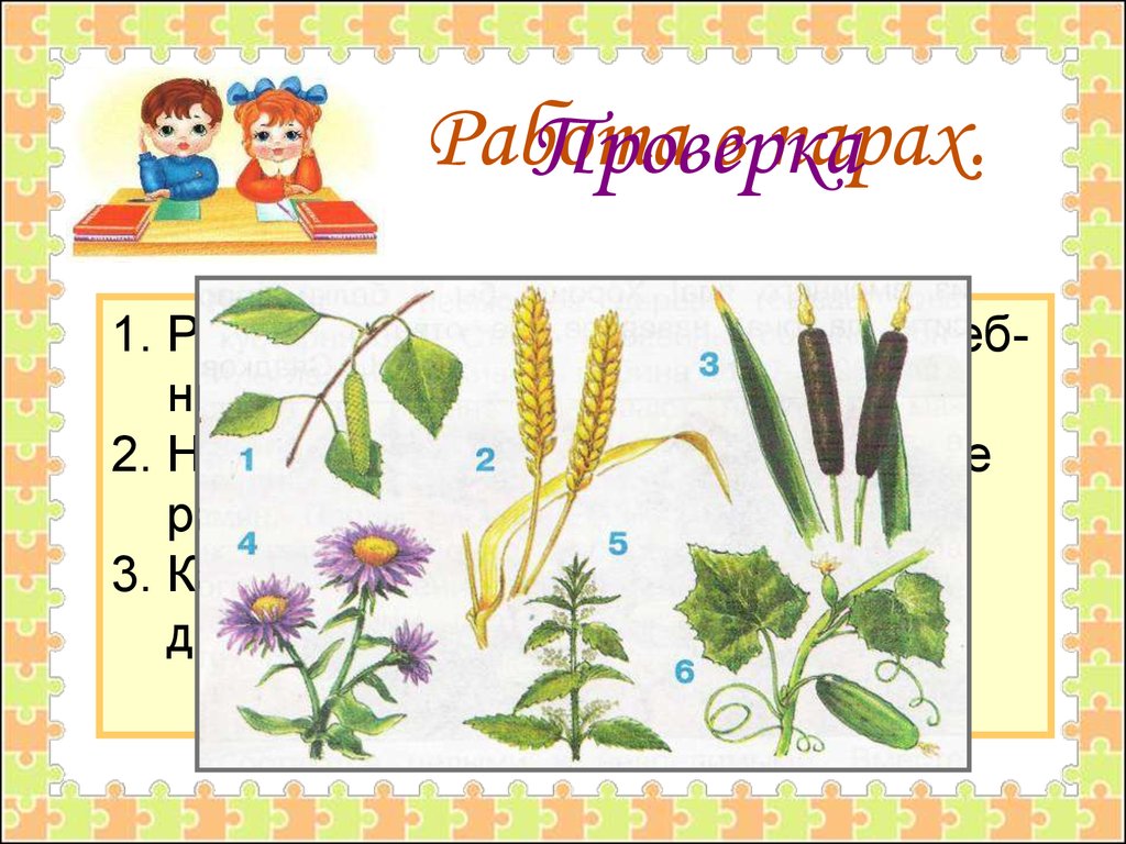 Окружающий мир 2 класс культурные растения презентация 2 класс