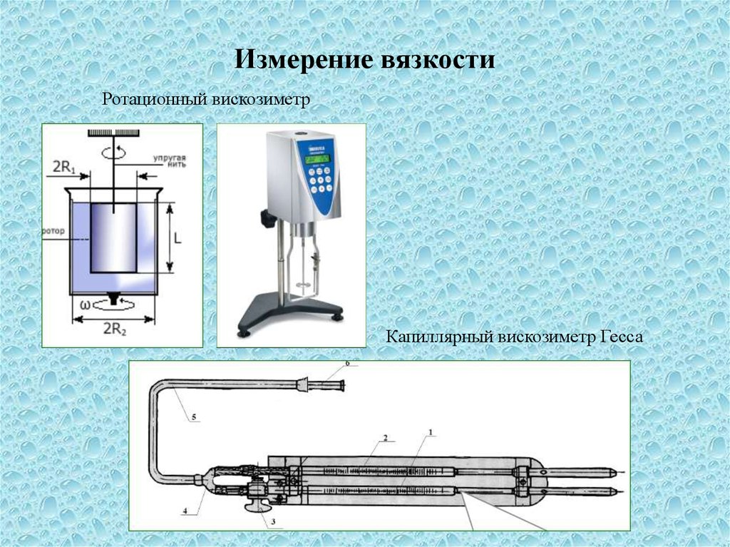 Вискозиметр ротационный схема