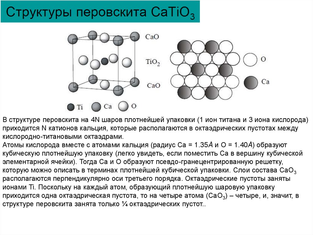 Число атомов катиона. Перовскит кристаллическая структура. Перовскит структура элементарная ячейка. Структура типа перовскита. Перовскит строение.