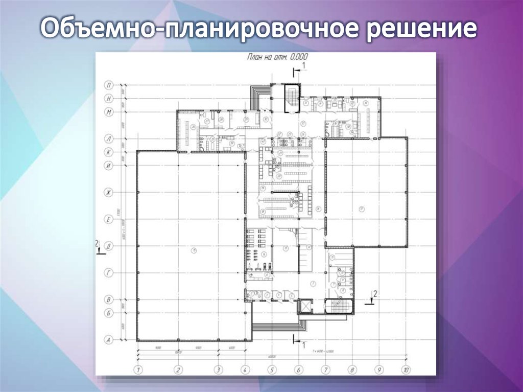 Объемно планировочные требования