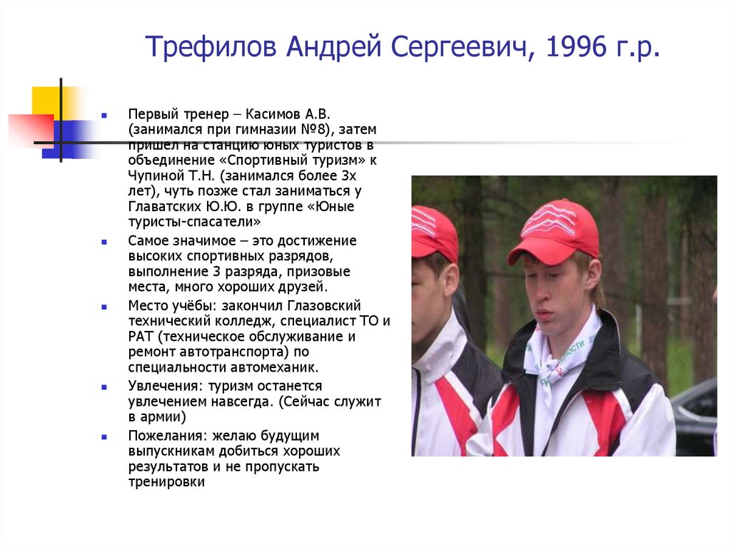 Трефилов Андрей Сергеевич, 1996 г.р.