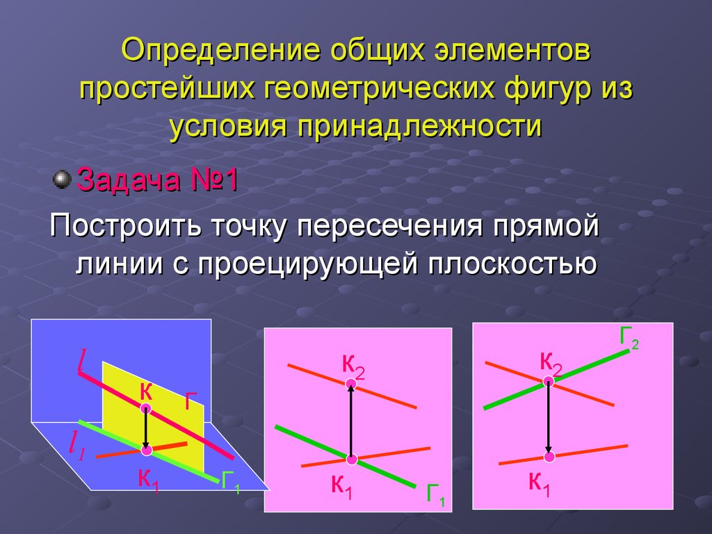 Условие фигур