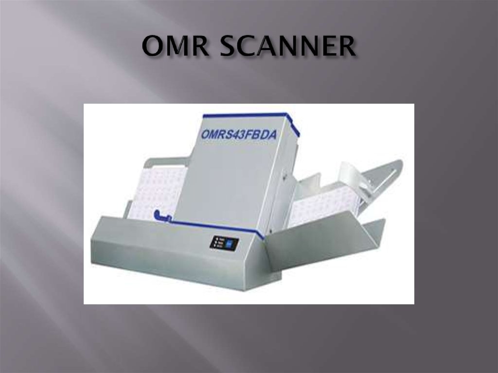 OMR SCANNER