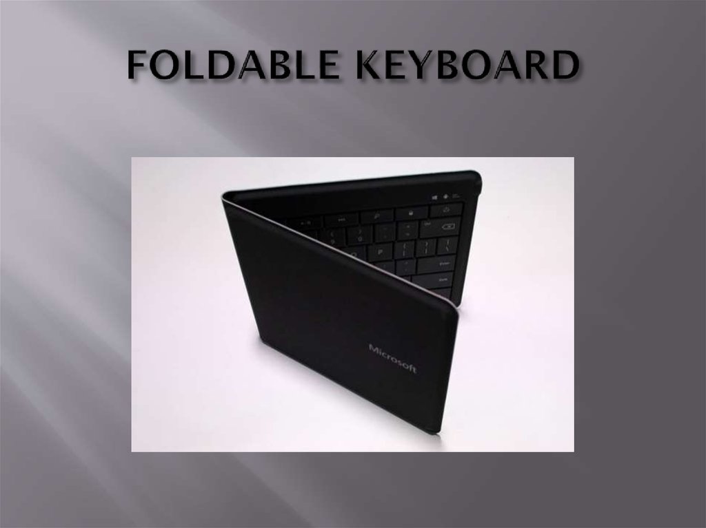 FOLDABLE KEYBOARD