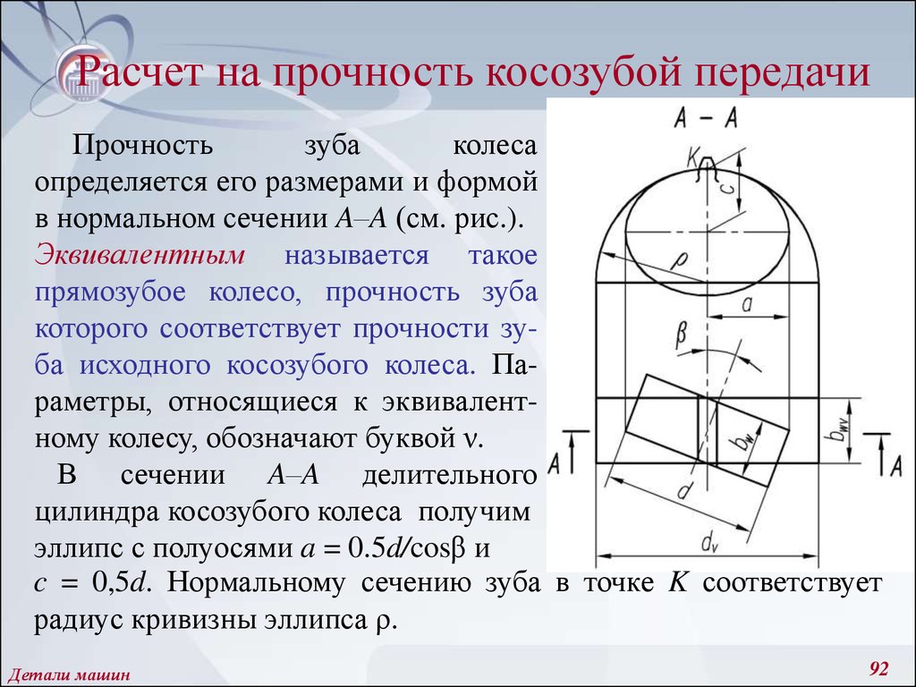 Детали машин и основы конструирования - презентация онлайн