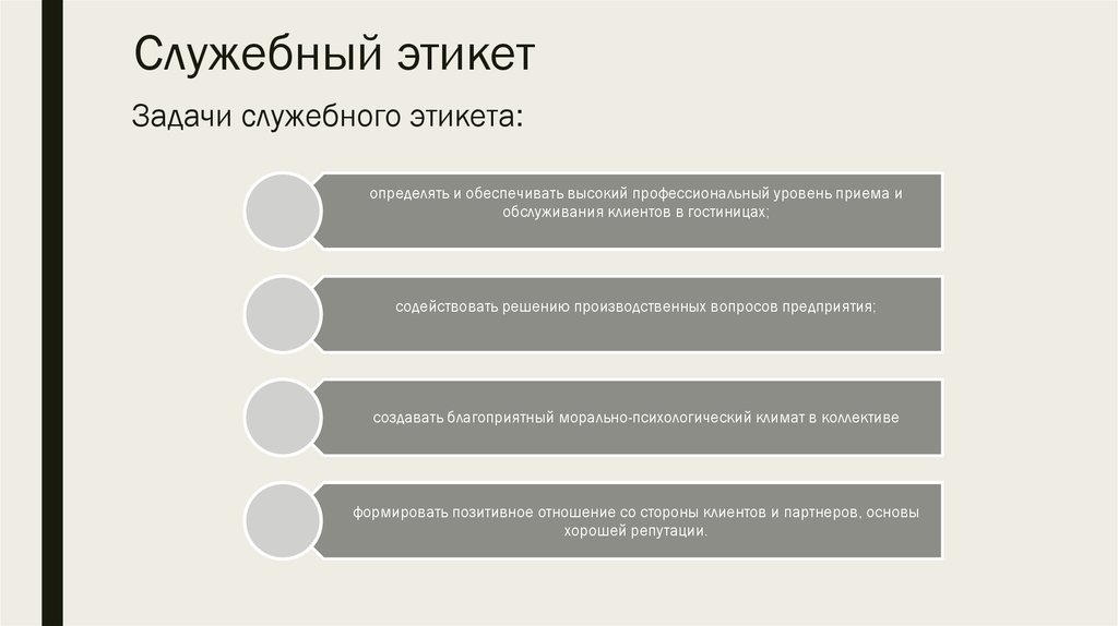 Правила служебного