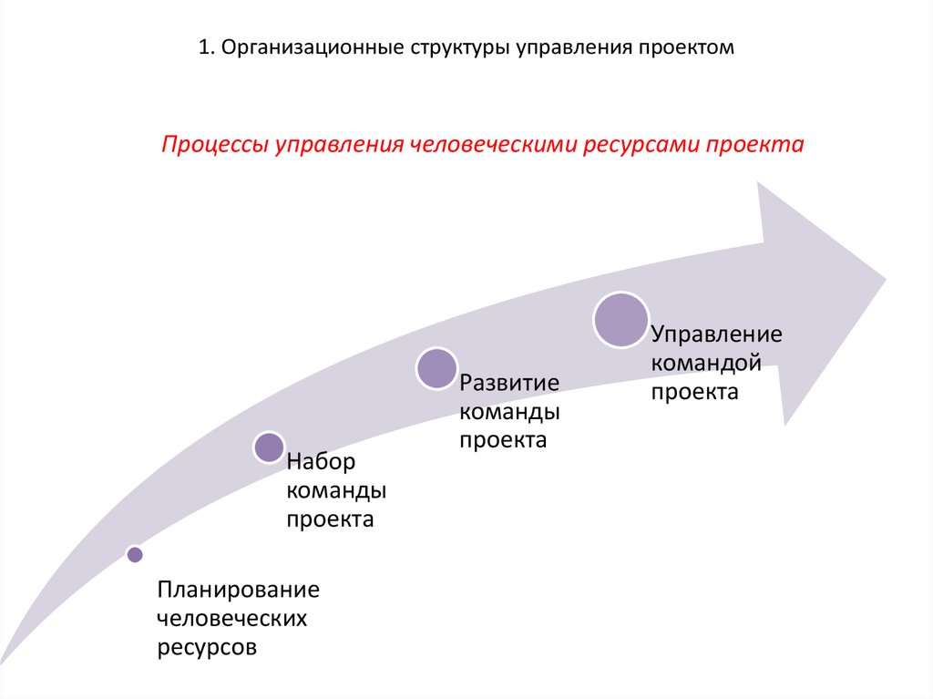 Человеческие ресурсы проекта это