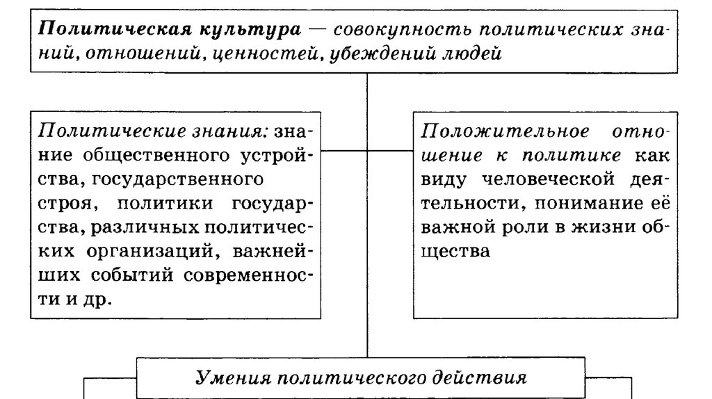 План политич участие