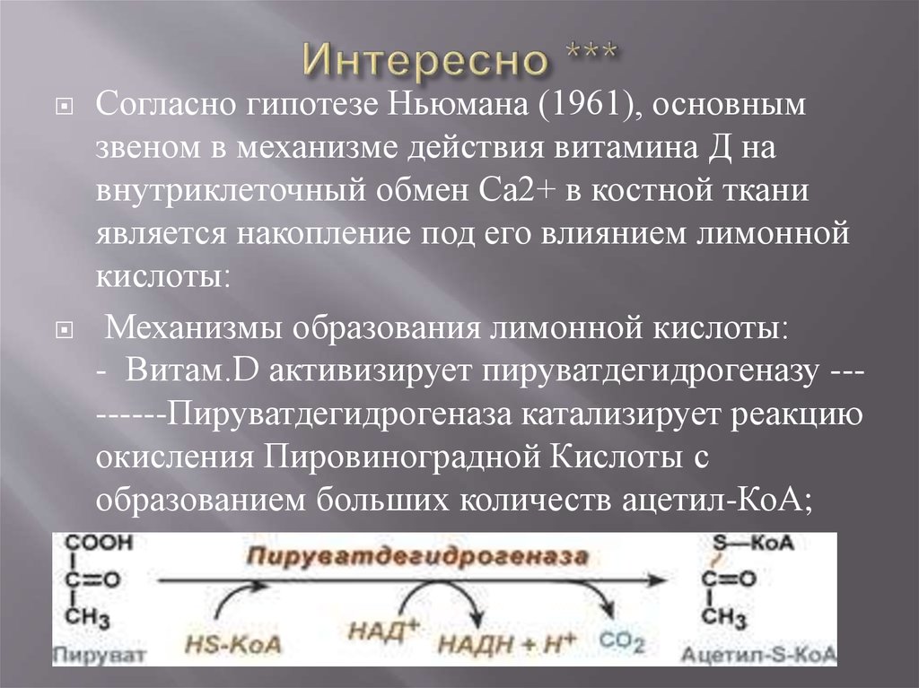 Согласно гипотезе. Механизм образования лимонной кислоты. Витамин д гипотеза. Лимонная кислота в костной ткани. Роль лимонной кислоты в костной ткани.