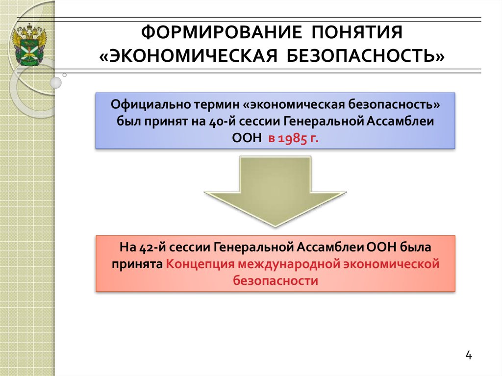 Социально экономическая безопасность