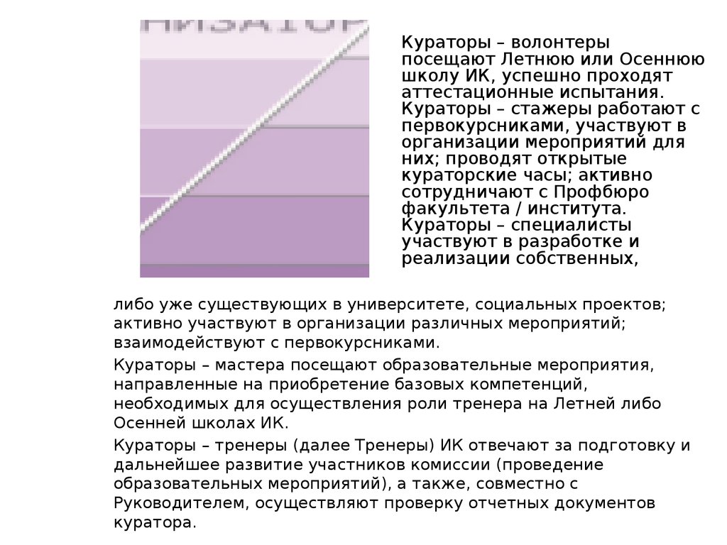 Курирующий специалист. Компетенции куратора волонтеров.