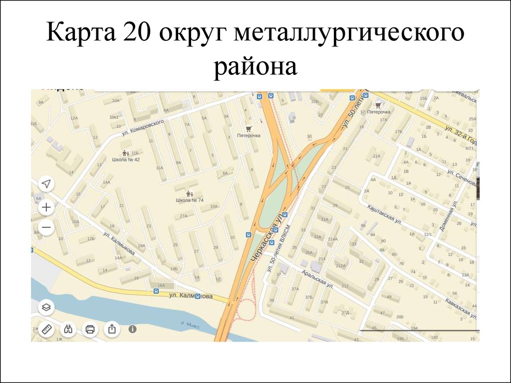 20 квартал карта