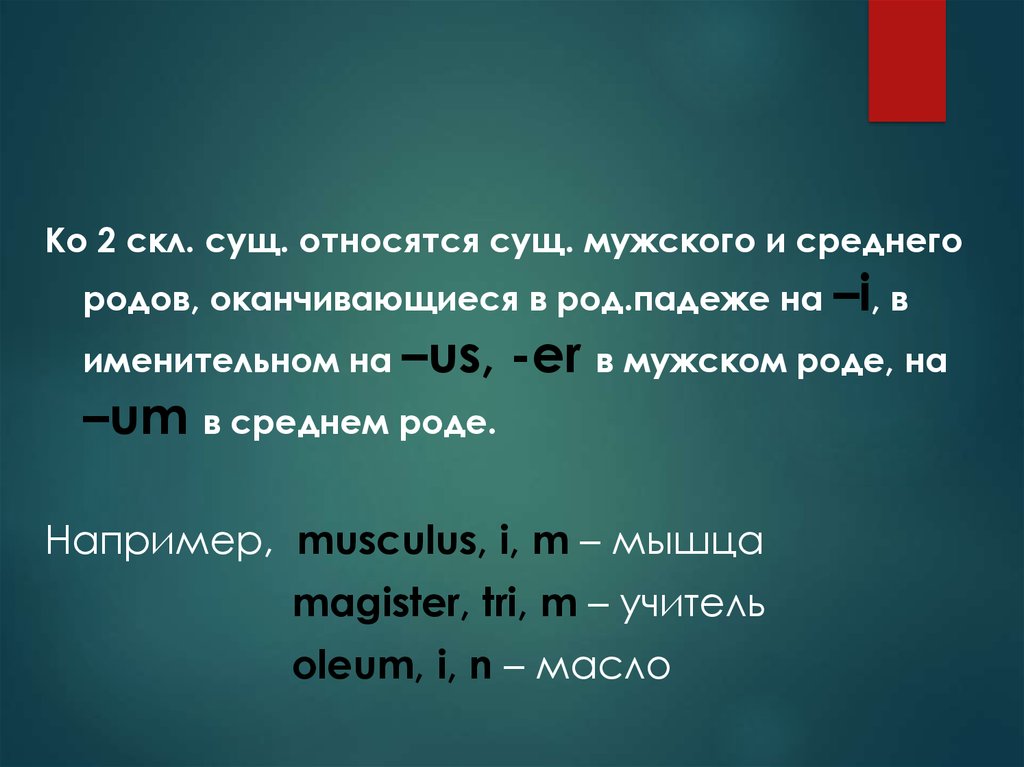 Оканчивается род. Сущ 2 скл. 2 Скл существительных. Сущ 2 скл муж.рода. Сущ ное 2 скл муж род.