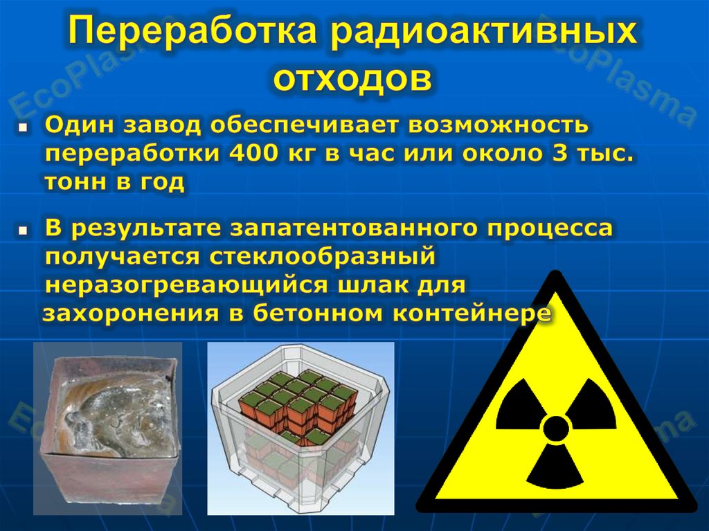 Типы радиоактивных веществ. Утилизация ядерных отходов. Радиоактивные отходы. Способы утилизации ядерных отходов. Переработка радиоактивных отходов.