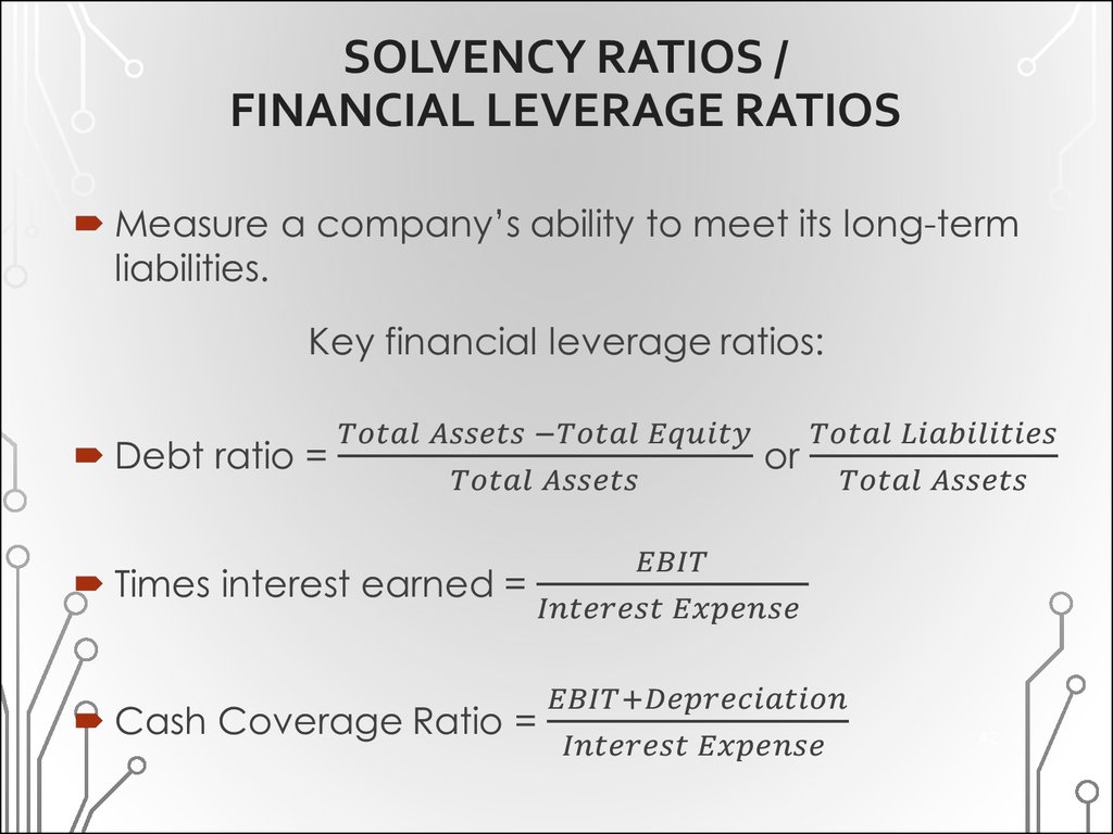 Vertical analysis. Financial leverage ratio формула. Solvency Formula. Solvency Analysis. Main Financial ratios.