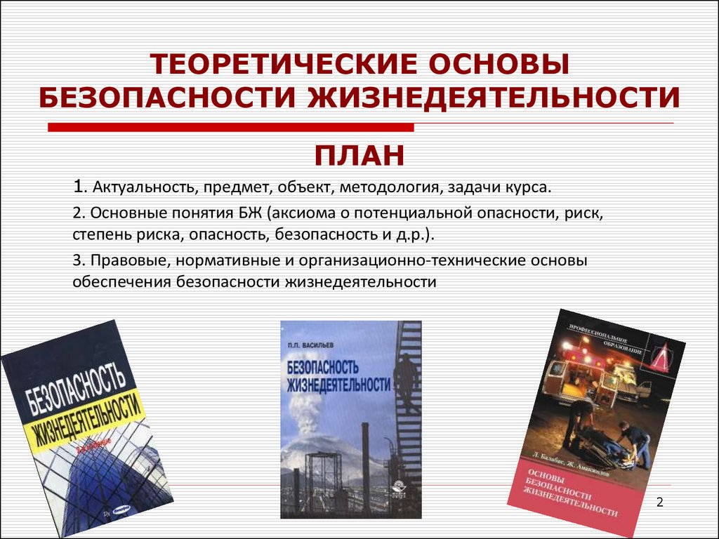 Что такое обж. Объект и предмет БЖД. Основные Аксиомы безопасности жизнедеятельности с пояснениями.