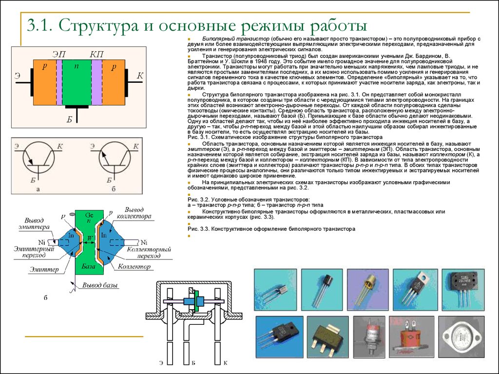 Презентация на тему биполярные транзисторы