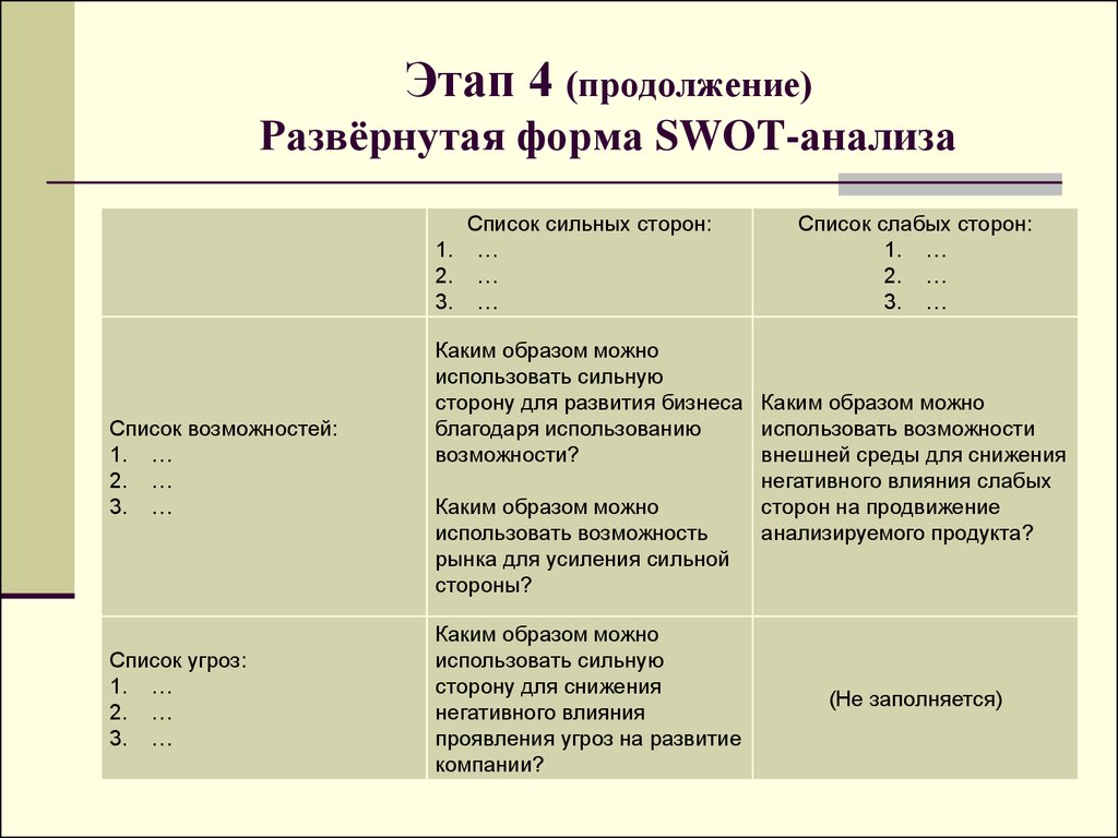 Формы анализа. Матрица SWOT анализа пример заполнения. Таблица 1 – общая форма SWOT-анализа. SWOT анализ учебного заведения пример. Матрица SWOT анализа университета.