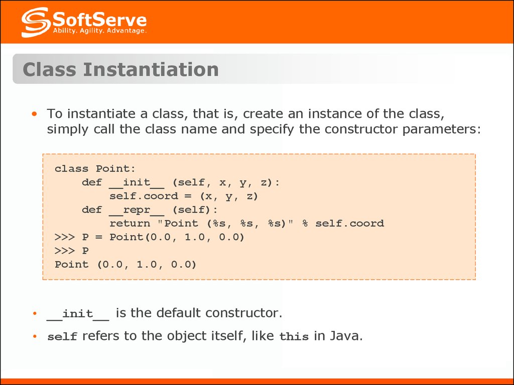 Object Oriented Programming In Python Online Presentation