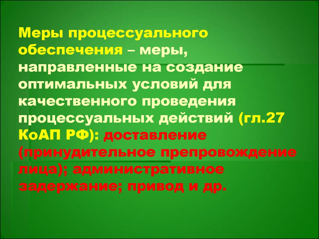 Направлена на создание. Меры процессуального обеспечения. Меры процессуального обеспечения примеры. Меры административно-процессуального обеспечения. Меры административного процессуального обеспечения.