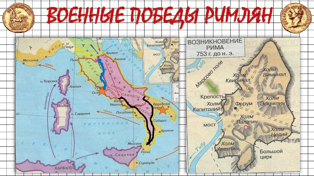 Контурная карта италия история 5 класс