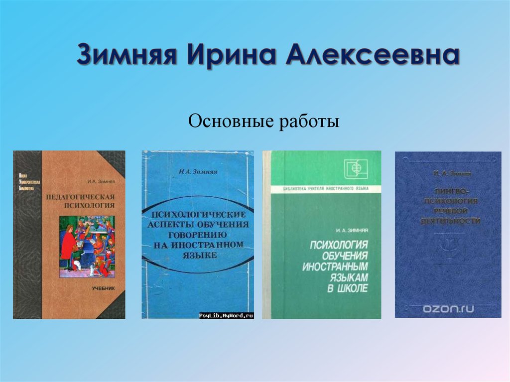 Зимняя психология обучения. И А зимняя педагогическая психология. Зимняя книга. Психология зимняя учебник.