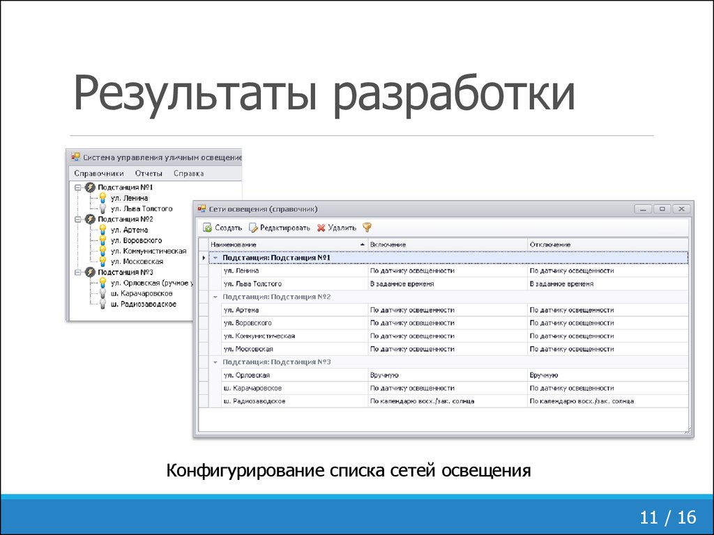 Как создать справочник. Результат разработки.