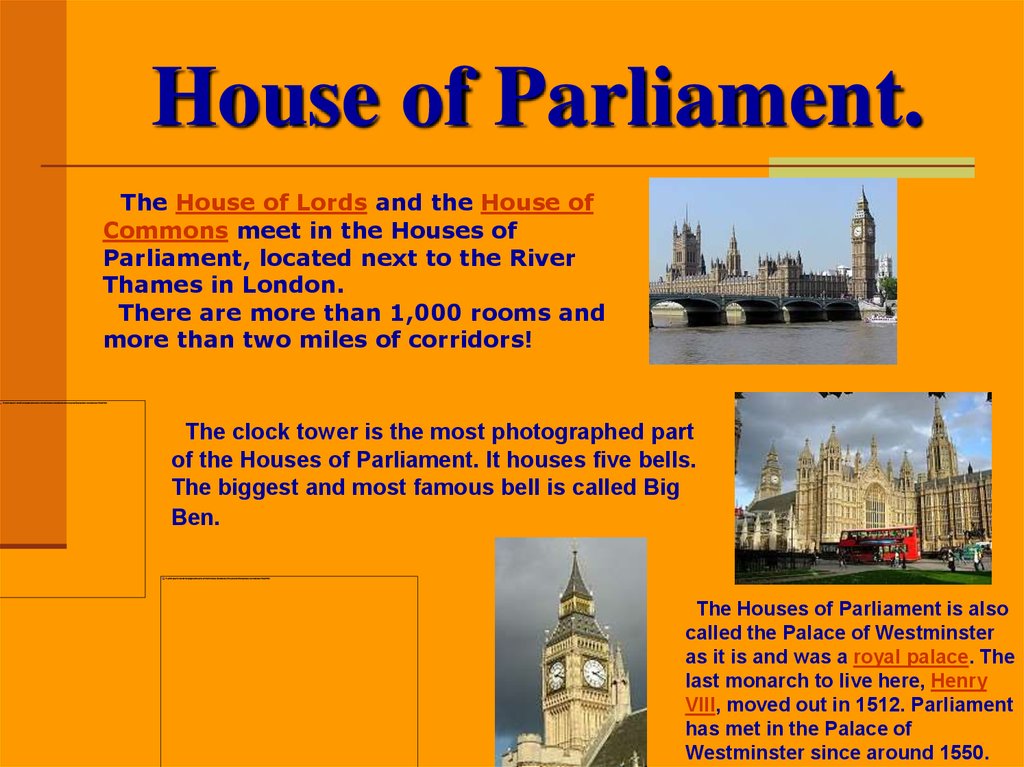 Political System Of Great Britain Online Presentation 