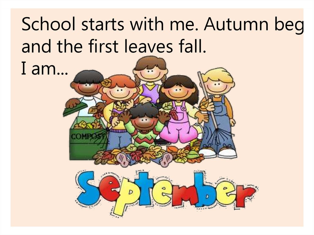 School begins. . A School,,, begins in autumn.. Begin School. Start School. A School ... Begins at autumn.