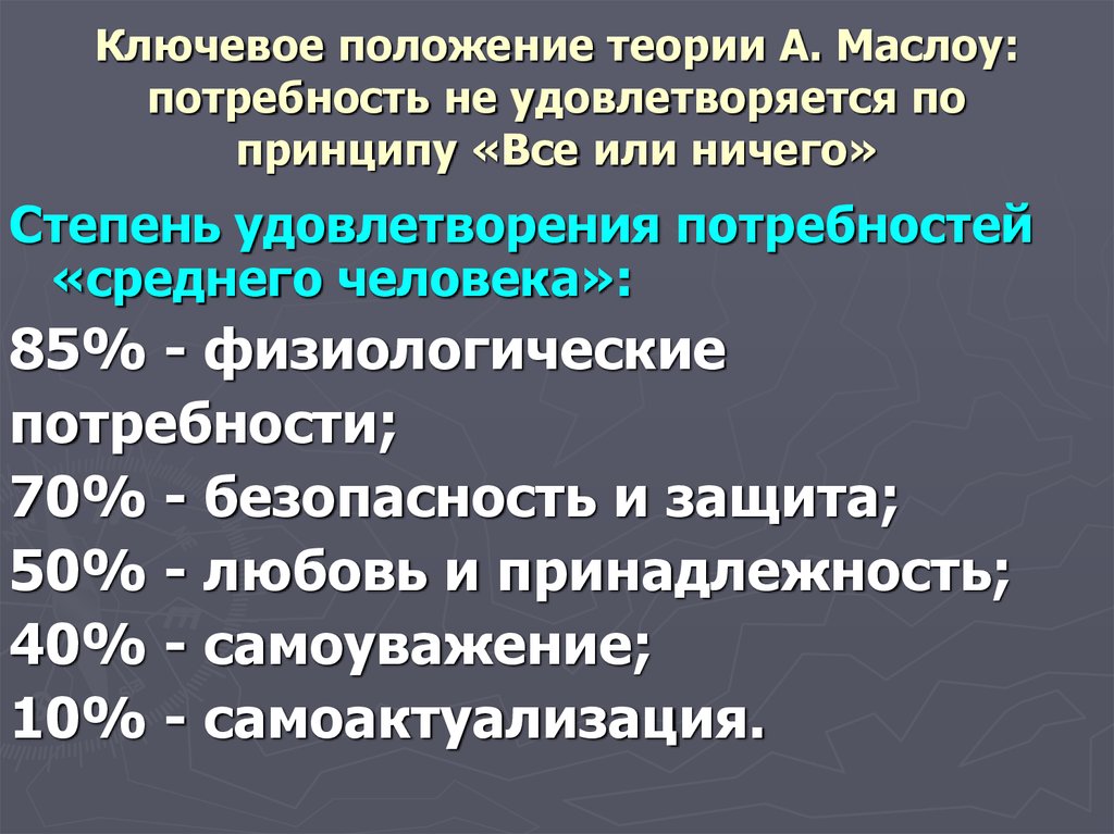 Теории зарубежной психологии. Теоретические положения это. Ключевые позиции это.