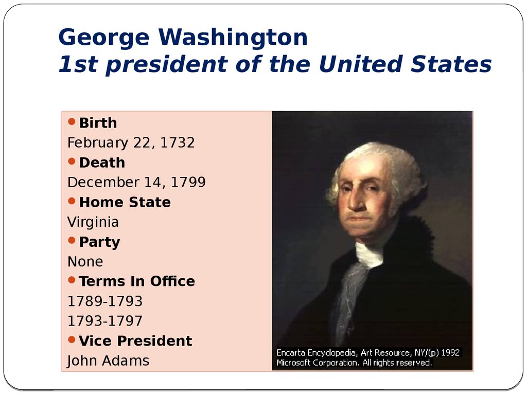 How Did George Washington Become The First President?