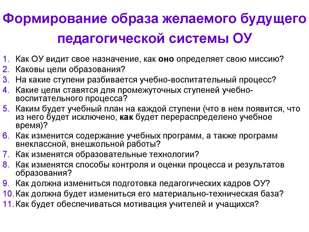 Сформированный образ. Формирование образа будущего. Видение образ желаемого будущего. Описать образ желаемого будущего. Проблемы будущего в педагогике.