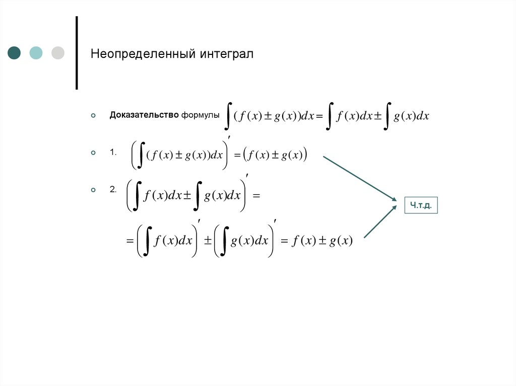 Доказательство формулы. Неопределенный интеграл доказательство. Доказательство формул интегралов. Доказательство формул неопределенных интегралов. Интеграл суммы доказательство.